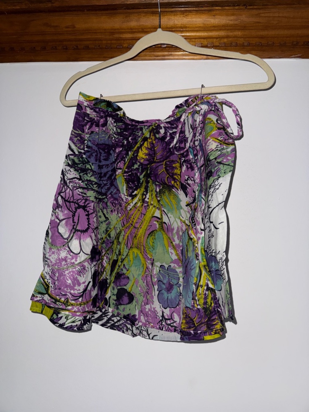 Floral Lavender Strap Top - Lightweight Women's Top